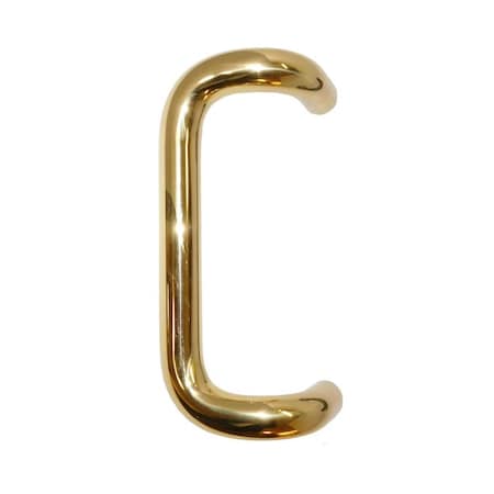 Don-Jo 10" CTC Offset Pull, 1" Round, 3-1/2" Projection 1157605